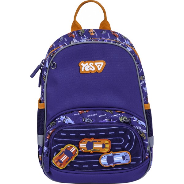 Фото - Рюкзак дитячий YES K-34XS Car Rally (550450)